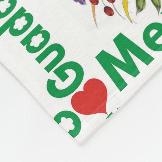 Unsere Lady von Guadalupe Mexican Aztec Jungfrau M Fleecedecke (Ecke)