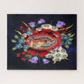 Unsere Lady von Guadalupe Mexican Aztec Jungfrau M Puzzle (Horizontal)