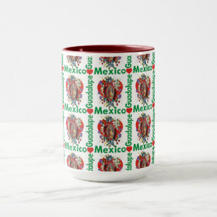 Unsere Lady von Guadalupe Mexican Aztec Jungfrau M Tasse