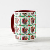 Unsere Lady von Guadalupe Mexican Aztec Jungfrau M Tasse (Vorderseite Links)
