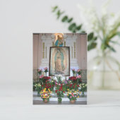 Unsere Lady von Guadalupe Postcard Postkarte (Stehend Vorderseite)