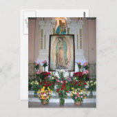 Unsere Lady von Guadalupe Postcard Postkarte (Vorne/Hinten)