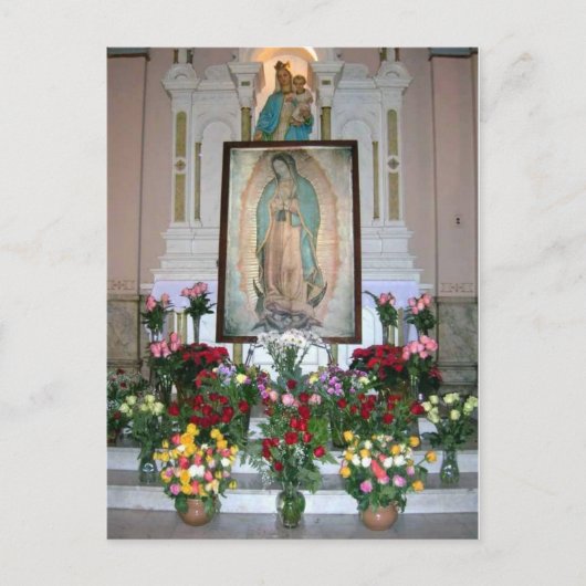 Unsere Lady von Guadalupe Postcard Postkarte (Vorderseite)