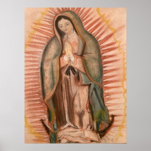 Unsere Lady von Guadalupe Poster (Vorne)