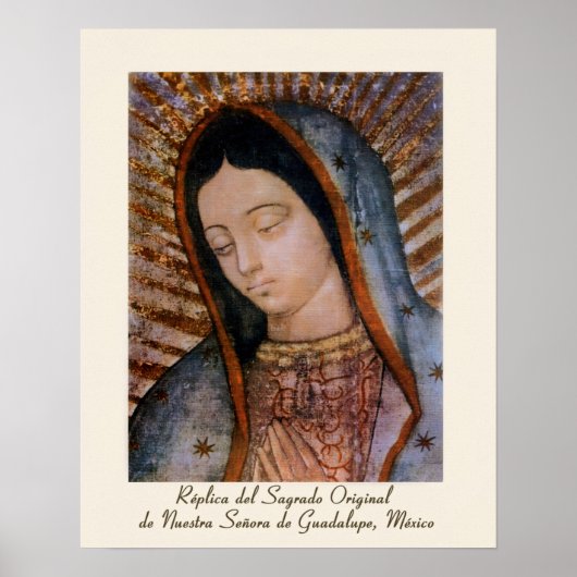 Unsere Lady von Guadalupe Replik Bust Poster (Vorne)