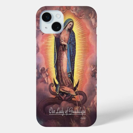 Unsere Lady von Guadalupe Rev12 Case-Mate iPhone Hülle (Rückseite)
