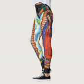 Unsere Lady von Guadalupe Schöne Frauen XS zu XL Leggings (Links)