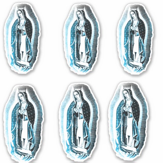 Unsere Lady von Guadalupe Set Aufkleber (Vorderseite)