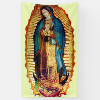 Unsere Lady von Guadalupe Tilma Jungfrau Mary Bann Banner
