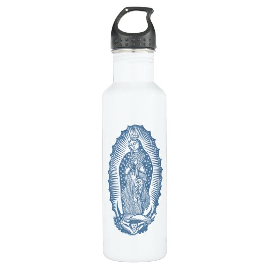 Unsere Lady von Guadalupe Trinkflasche (Vorderseite)