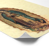 Unsere Lady von Guadalupe Vintag Original Poster (Ecke)