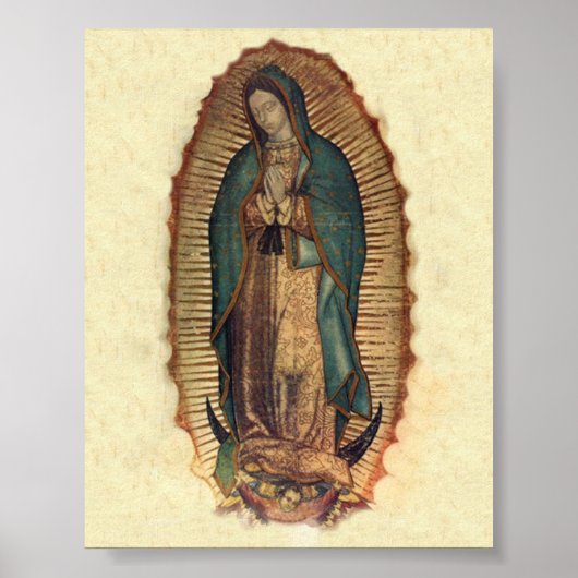 Unsere Lady von Guadalupe Vintag Original Poster (Vorne)
