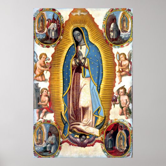 Unsere Lady von Guadalupe Visions Poster (Vorne)