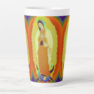 unsere Lady von guadalupe Zwei-Tone-Kaffee-Tasse Milchtasse