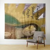 Unsere Lady von Guadeloupe ist anpassbar Wandteppich (Beispiel (Horizontal))