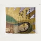 Unsere Lady von Guadeloupe ist anpassbar Wandteppich (Vorderseite (Horizontal))