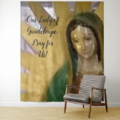 Unsere Lady von Guadeloupe ist anpassbar Wandteppich (Beispiel)