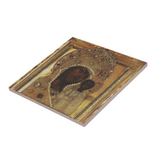 Unsere Lady von Kasan Fliese