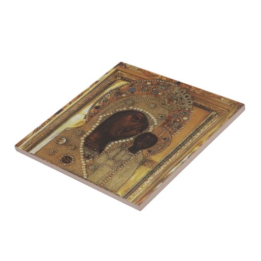 Unsere Lady von Kasan Fliese (Seite)