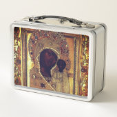 Unsere Lady von Kasan Metall Brotdose (Rückseite)