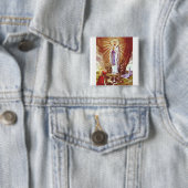 Unsere Lady von Lourdes Button (Beispiel)