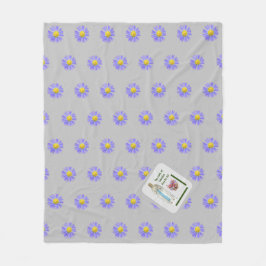 Unsere Lady von Lourdes Fleecedecke