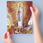 Unsere Lady von Lourdes Flyer (Hand)