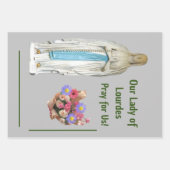 Unsere Lady von Lourdes Geschenkpapier Set (Vorderseite 3)