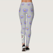 Unsere Lady von Lourdes Leggings (Rückseite)