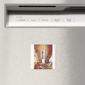 Unsere Lady von Lourdes Magnet (In Situ (Geschirrspüler))