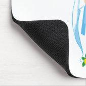 Unsere Lady von Lourdes Mousepad (Ecke)