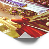 Unsere Lady von Lourdes Poster (Ecke)