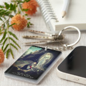 Unsere Lady von Lourdes Schlüsselanhänger (Vorderseite rechts)