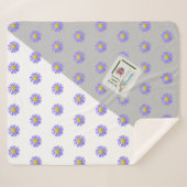 Unsere Lady von Lourdes Sherpadecke (Vorderseite (Horizontal))