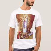 Unsere Lady von Lourdes T-Shirt (Vorderseite)