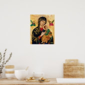 Unsere Lady von Perpetual Help Madonna and Child I Poster (Küche)