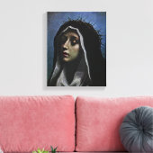 UNSERE LADY VON SORROWS LEINWANDDRUCK (Insitu (Wohnzimmer))