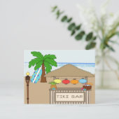 Unsere Laua Tiki Bar Postkarten (Stehend Vorderseite)