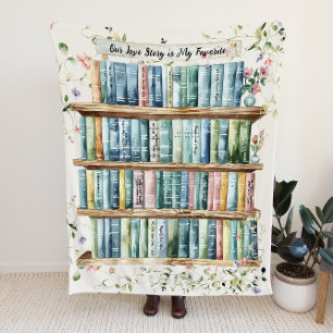 Unsere Liebe   Anpassbare Paare Fleecedecke