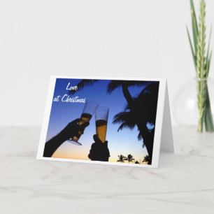 UNSERE LIEBE AUF CHRISTMAS ZU VERSTÄRKEN FEIERTAGSKARTE