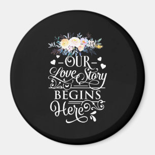 Unsere Liebe beginnt hier Magnet