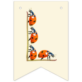 Unsere Liebe Bug Ladybug Geburtstagsbanner Erster Wimpelkette