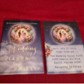 Unsere Liebe erreicht die Mondhochzeit Folieneinladung