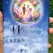 Unsere Liebe erreicht die Mondhochzeit Folieneinladung