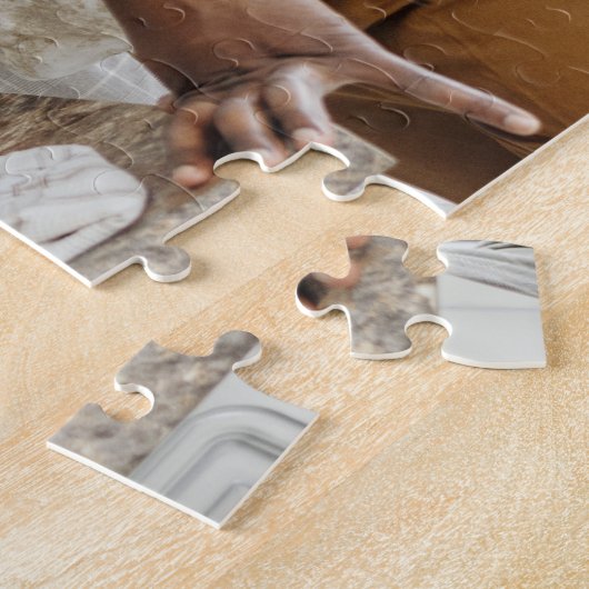 Unsere Liebe | Familienname Foto Jigsaw Puzzle (Seite)