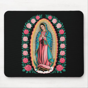 Unsere Liebe Frau De Guadalupe Sant Maria Rückseit Mousepad