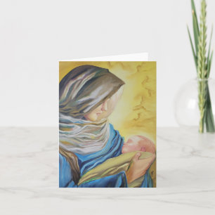 Unsere Liebe Frau der Stille mit Jesuskind Einladung