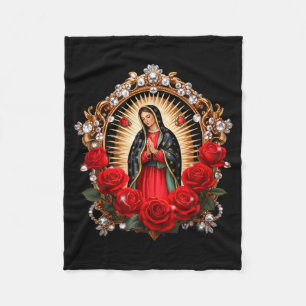 Unsere Liebe Frau Guadalupe Heilige Jungfrau Maria Fleecedecke