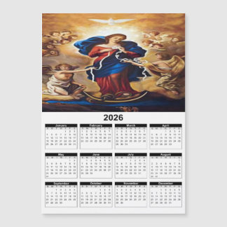 Unsere Liebe Frau Knotenlöserin 2026 Kalender Magnetkarte