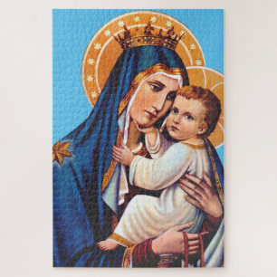 Unsere Liebe Frau vom Karmel Devotionalkunst Puzzle